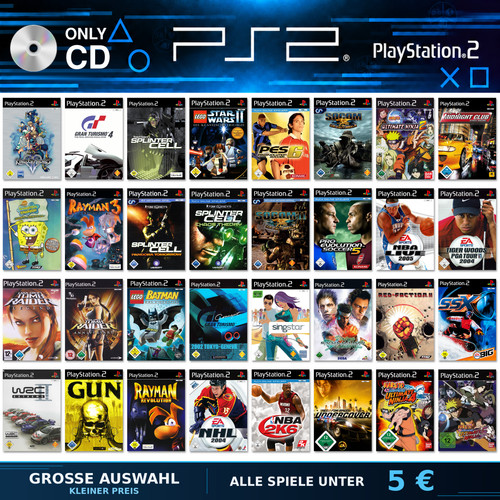 Ps2 playstation spiele - ps2,