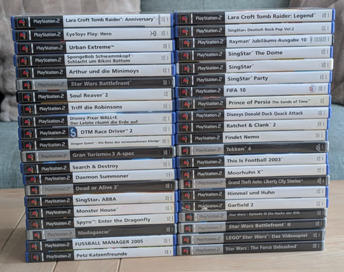Ps2 spiele sammlung sony - ps2,